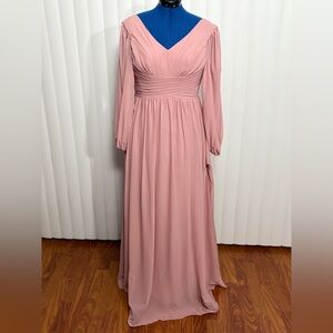 Beautiful Pink Evening Gown for prom, wedding guest, or cocktail party